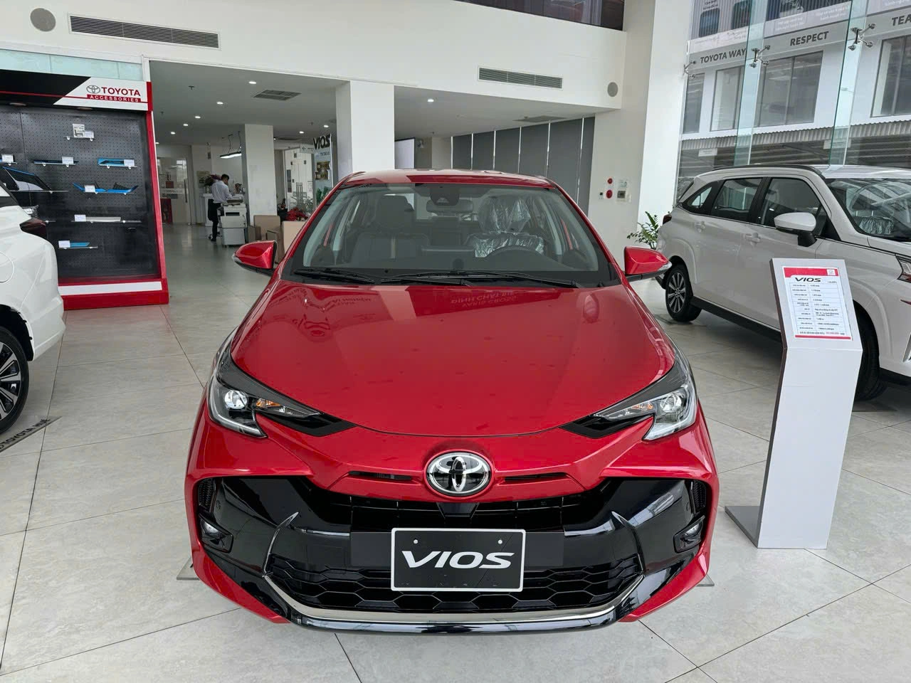 Toyota Vios 2025 ngoại thất mới