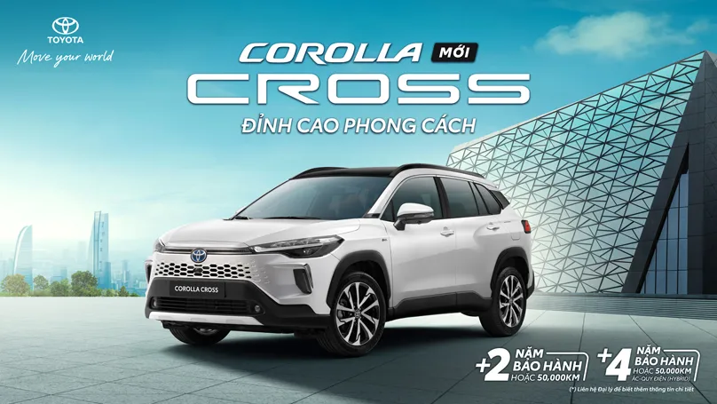 Giới thiệu Corolla Cross phiên bản nâng cấp 2024